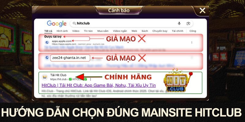 Cách truy cập đúng website HITCLUB chính hãng